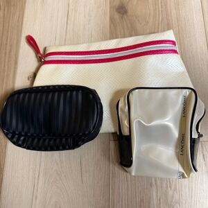 3 Lancôme makeup bags new